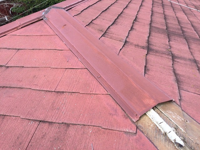 西宮市　板金飛散箇所